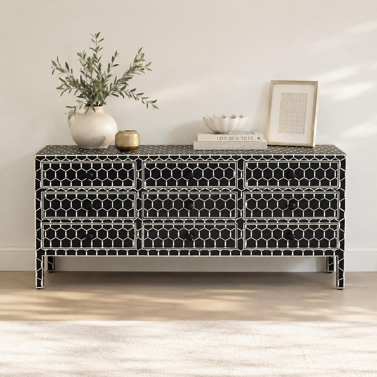 Calynn Bone Inlay Dresser
