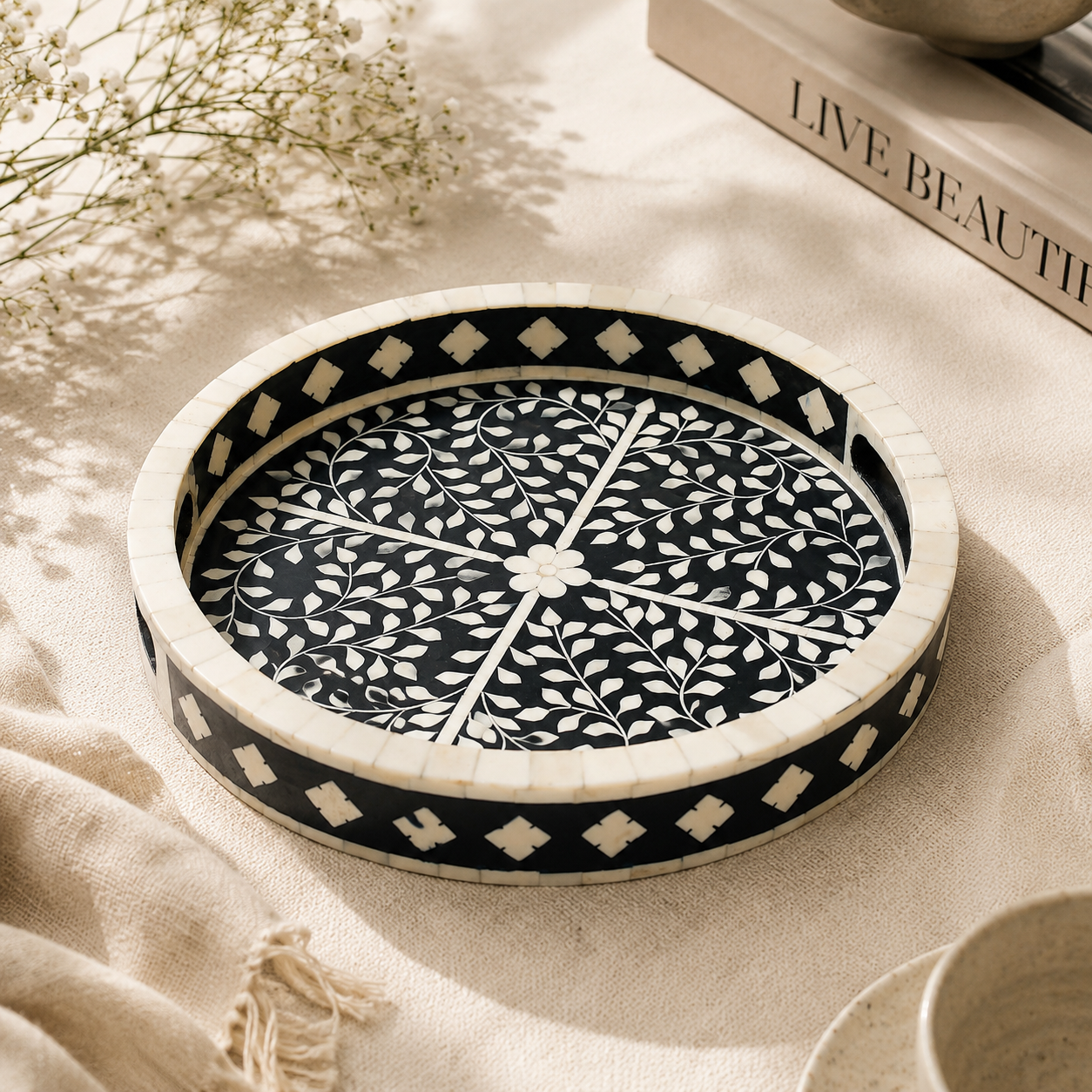 Jarrah Bone Inlay Tray