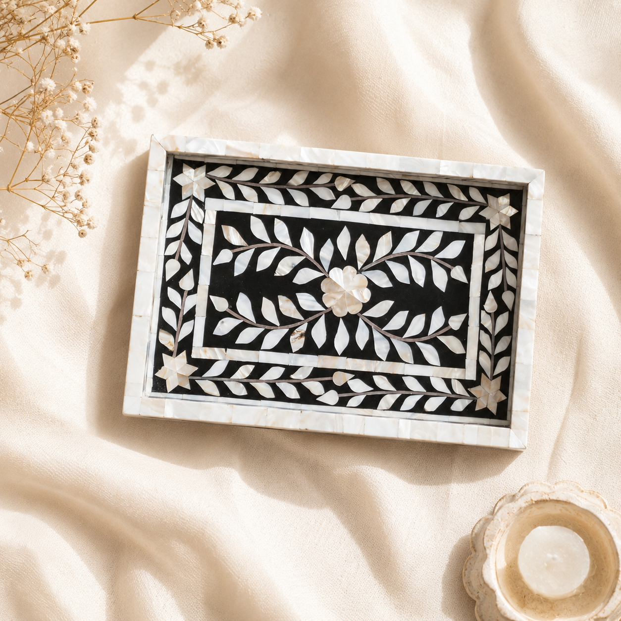 Orien Mother of Pearl Inlay Tray