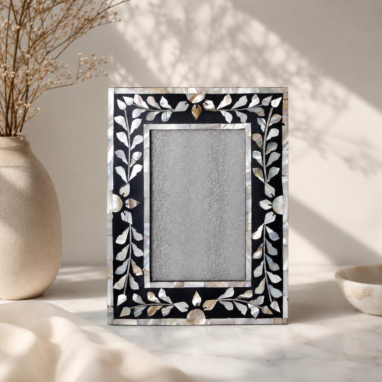 Nico Mother of Inlay Photo Frame