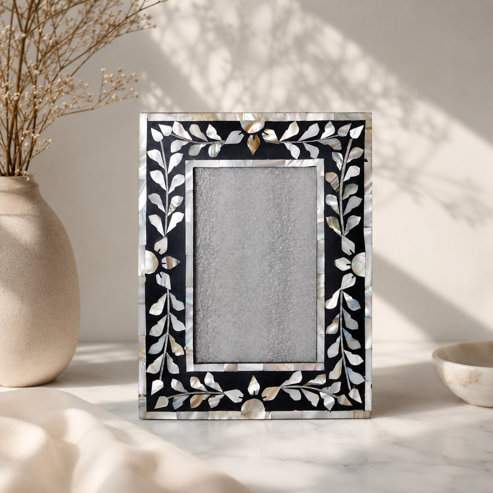 Nico Mother of Inlay Photo Frame