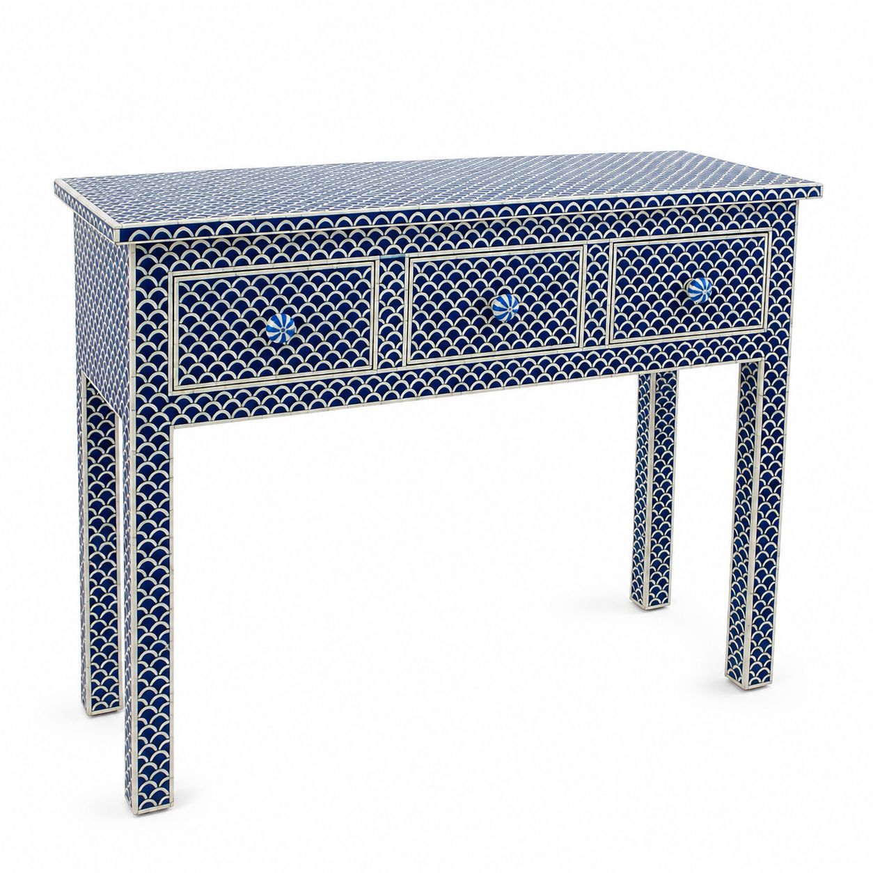 Anika bone inlay console table