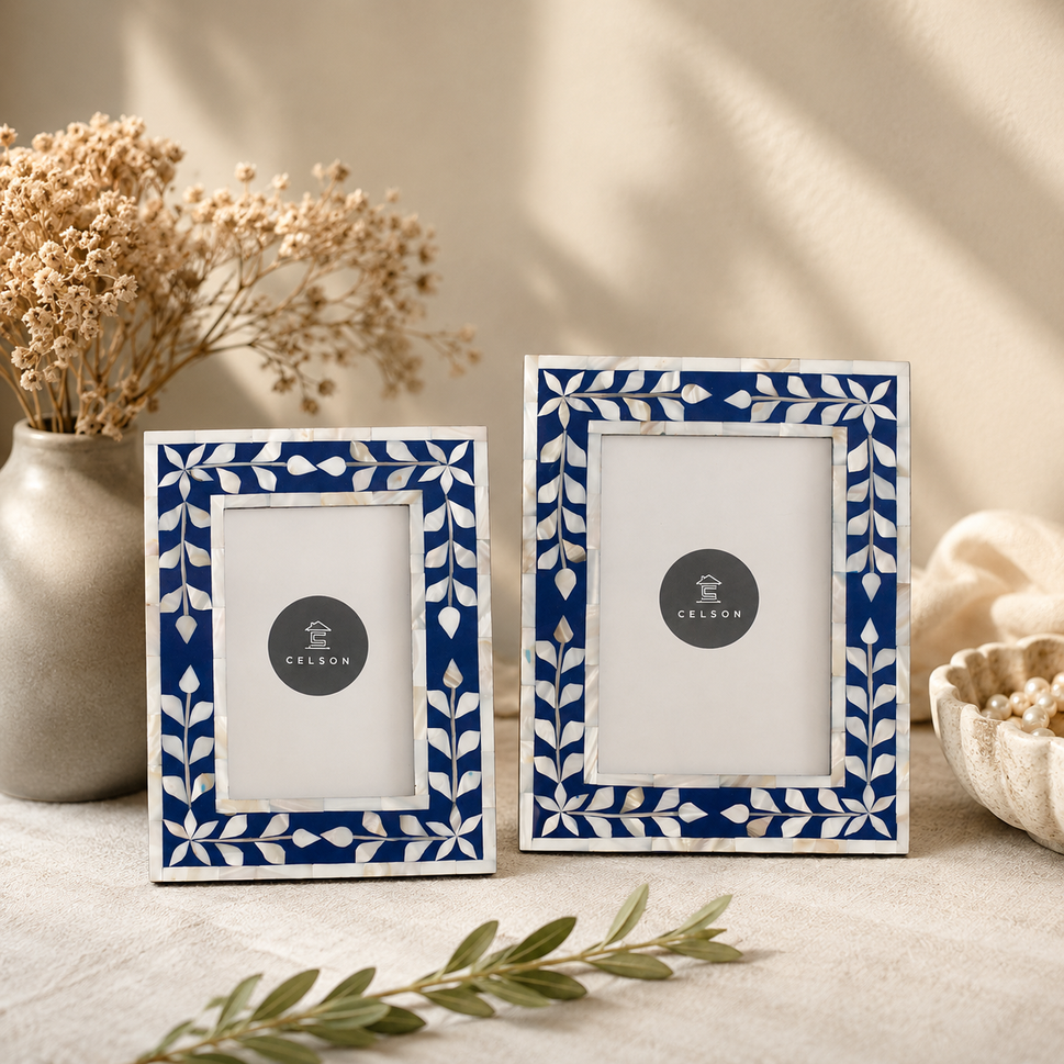 Dino Mother of Pearl Inlay Photo Frame