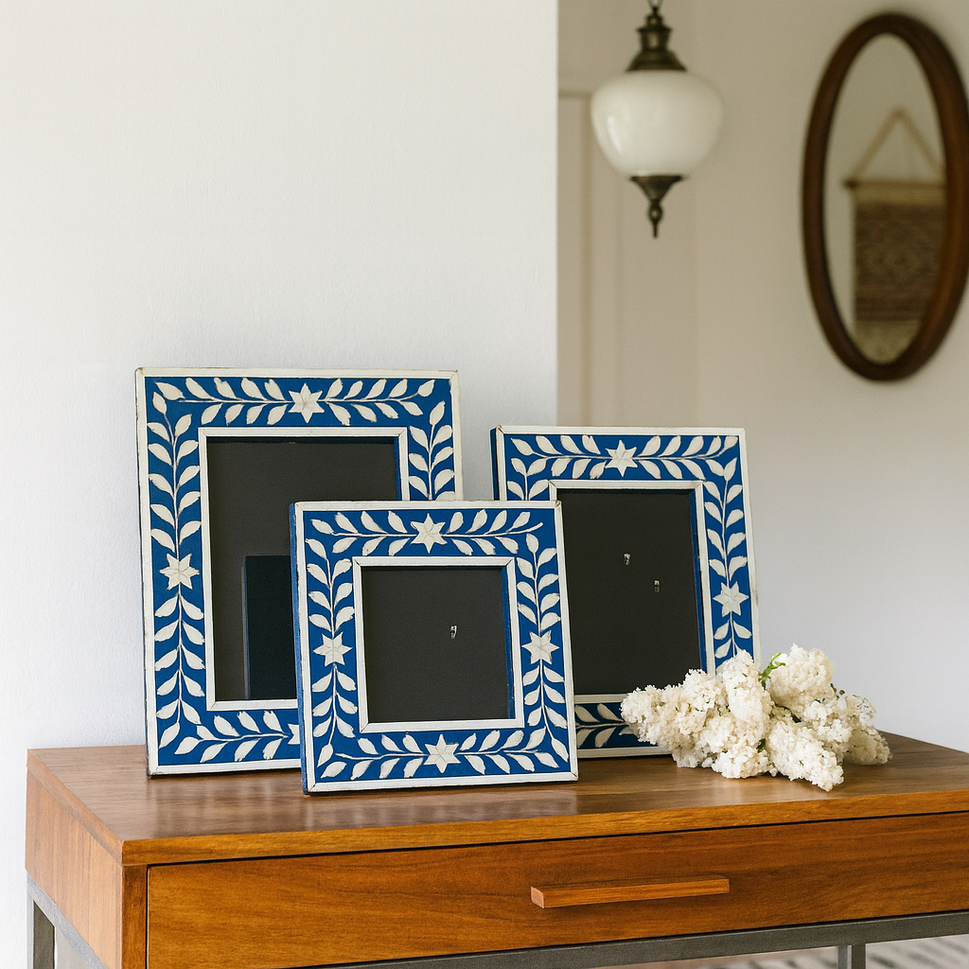 Liva Bone Inlay Photo Frame