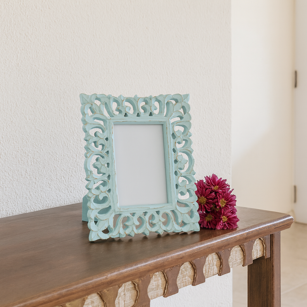 Howard Hand Carved Photo Frame
