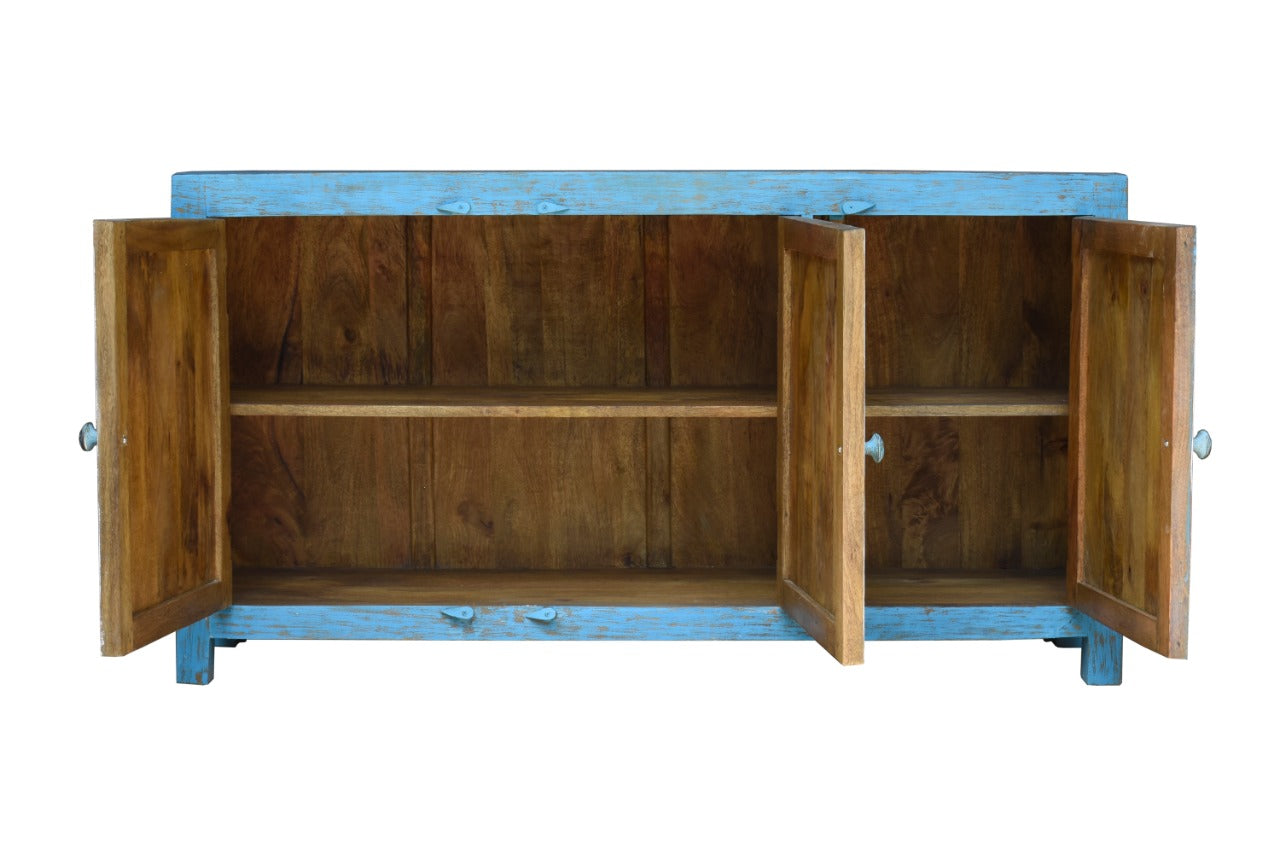 Hari Hand Carved Wooden Sideboard