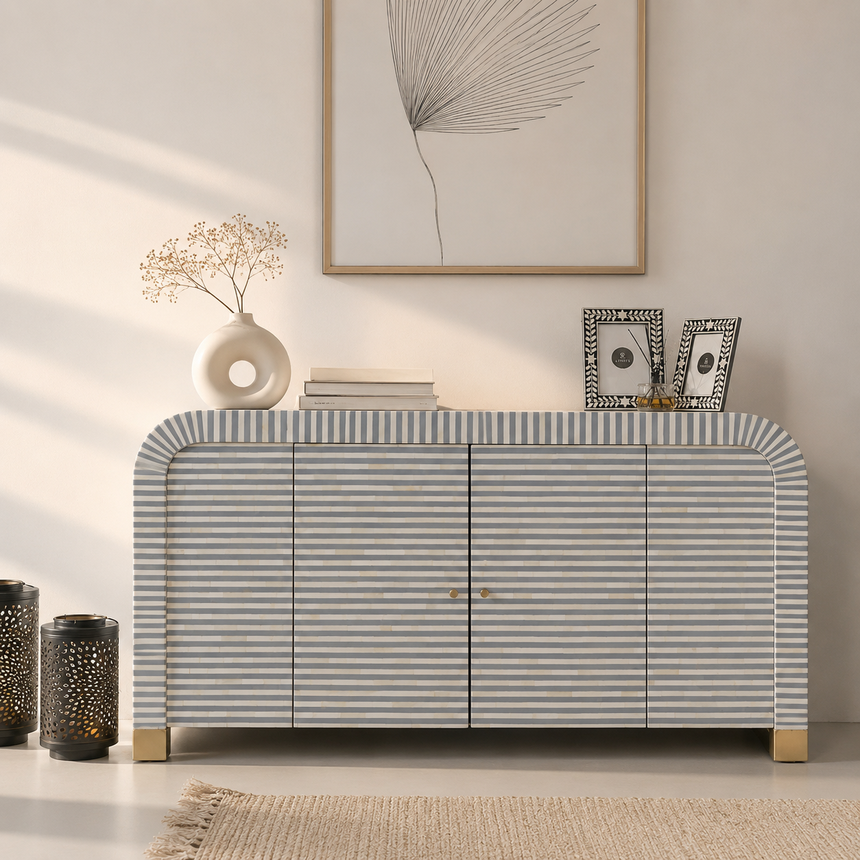 Jaison Bone Inlay Sideboard