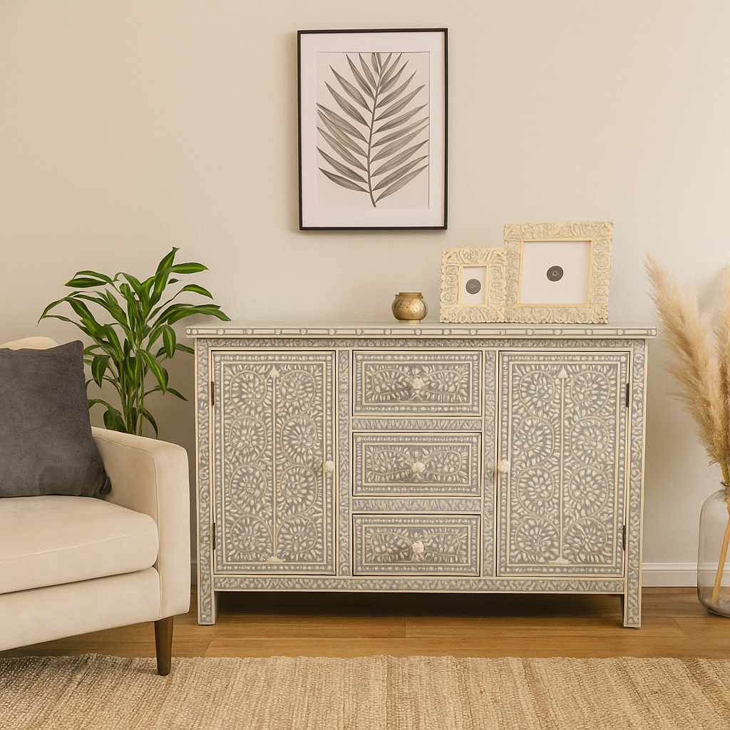 Ray Bone Inlay Sideboard