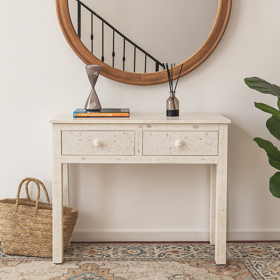 Bina Bone Inlay Console Table