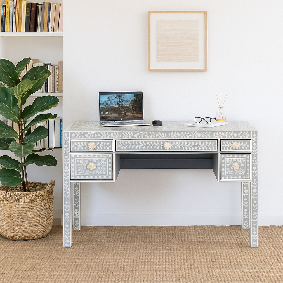 Rini Bone Inlay Study Table