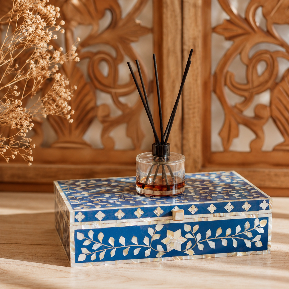 Penne Mother of Pearl Inlay Box