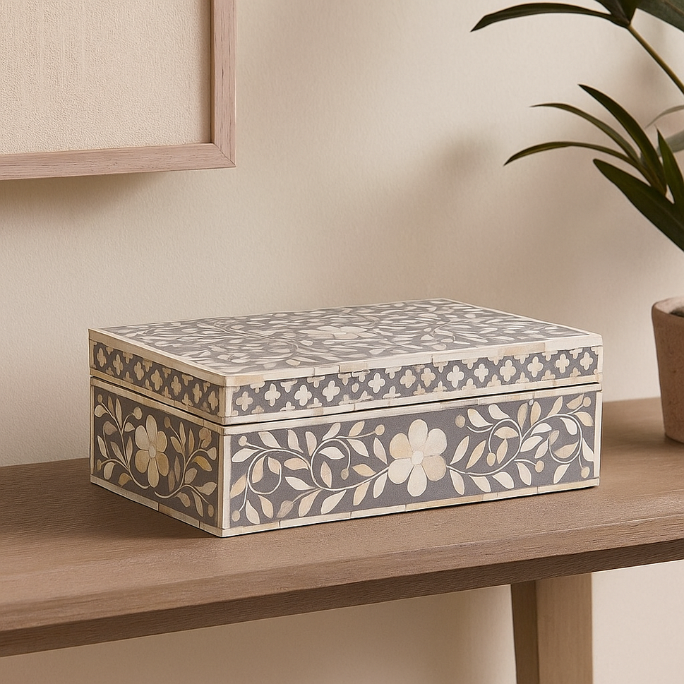 Smith Bone Inlay Box