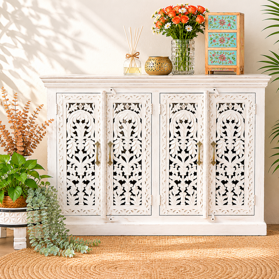 Marcco Hand Crafted Wooden Sideboard