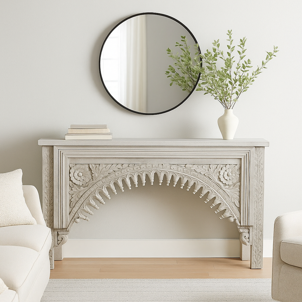 Max Hand Carved Console Table
