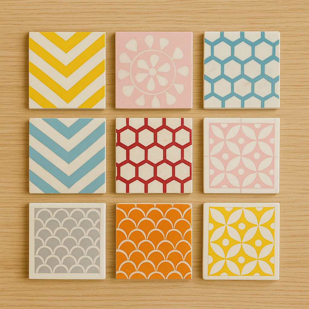 Andrew Bone Inlay Coaster