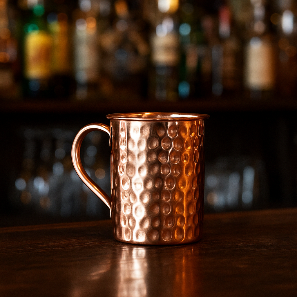 Rian Pure Copper Hammered Mug