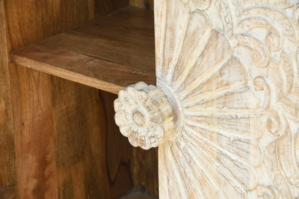 Jade Carved Side Board