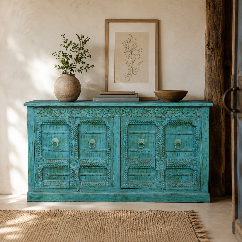 Adalrich Hand Carved Sideboard