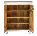 Switch Fella Hand Carved Wooden Shoe Cabinet 2 image
