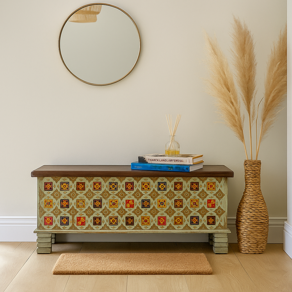 Keira Brass & Tile Heritage Trunk