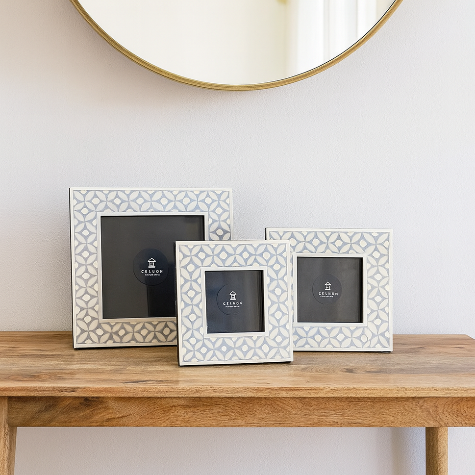 Kaz Bone Inlay Photo Frame