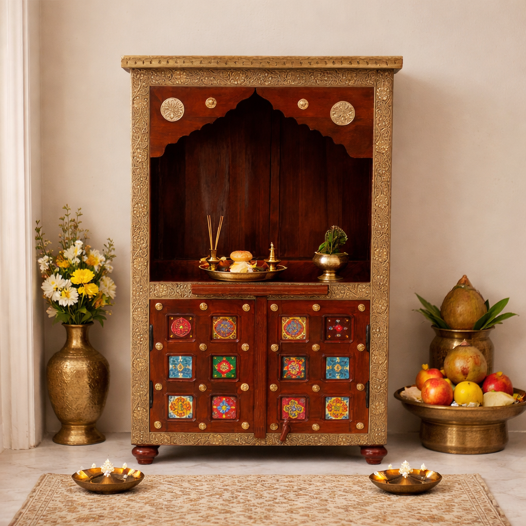 Esha Hand Carved Altar