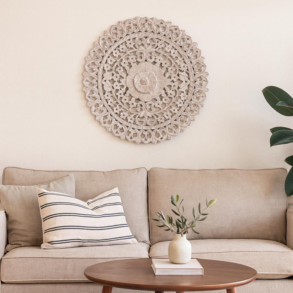 Niama Carved Wall Panel