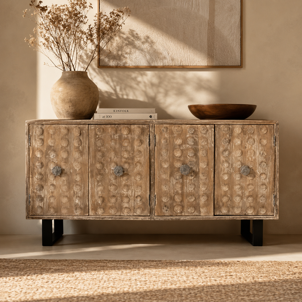 Hadden Hand Carved Sideboard