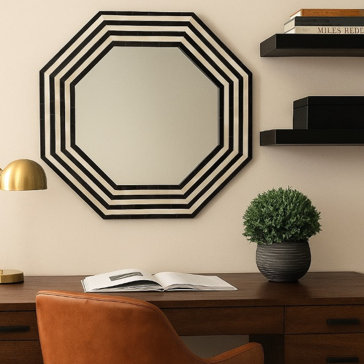 Eve Bone Inlay Mirror