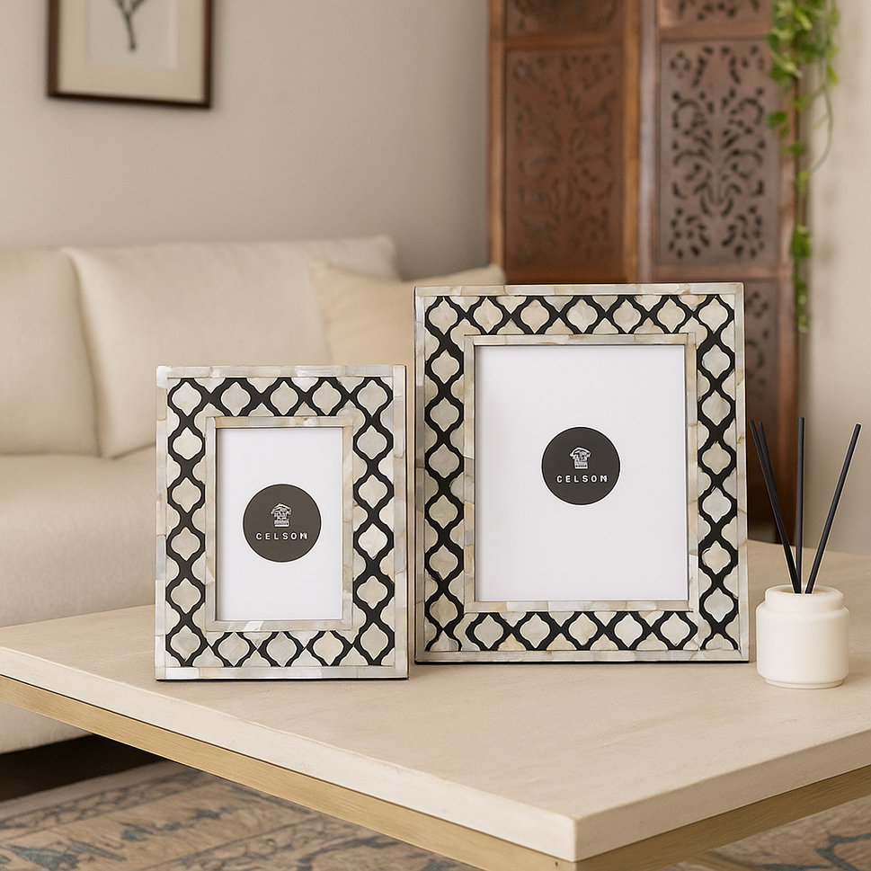Rico Mother of Pearl Inlay Photo Frame