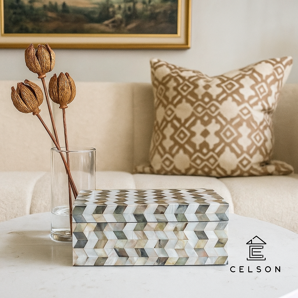 Nancy Mother of Pearl Inlay Box