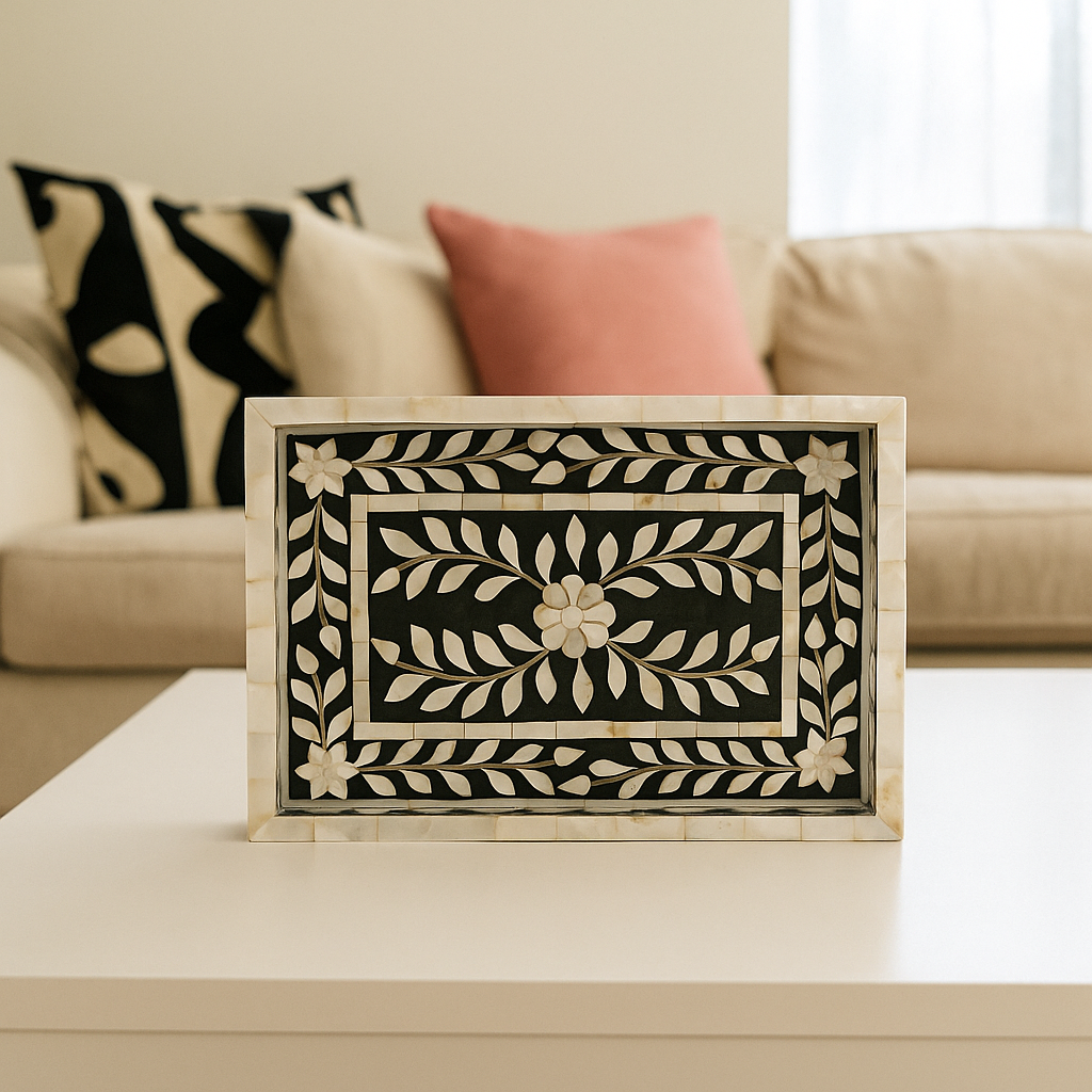 Oliver Mother of Pearl Inlay Tray