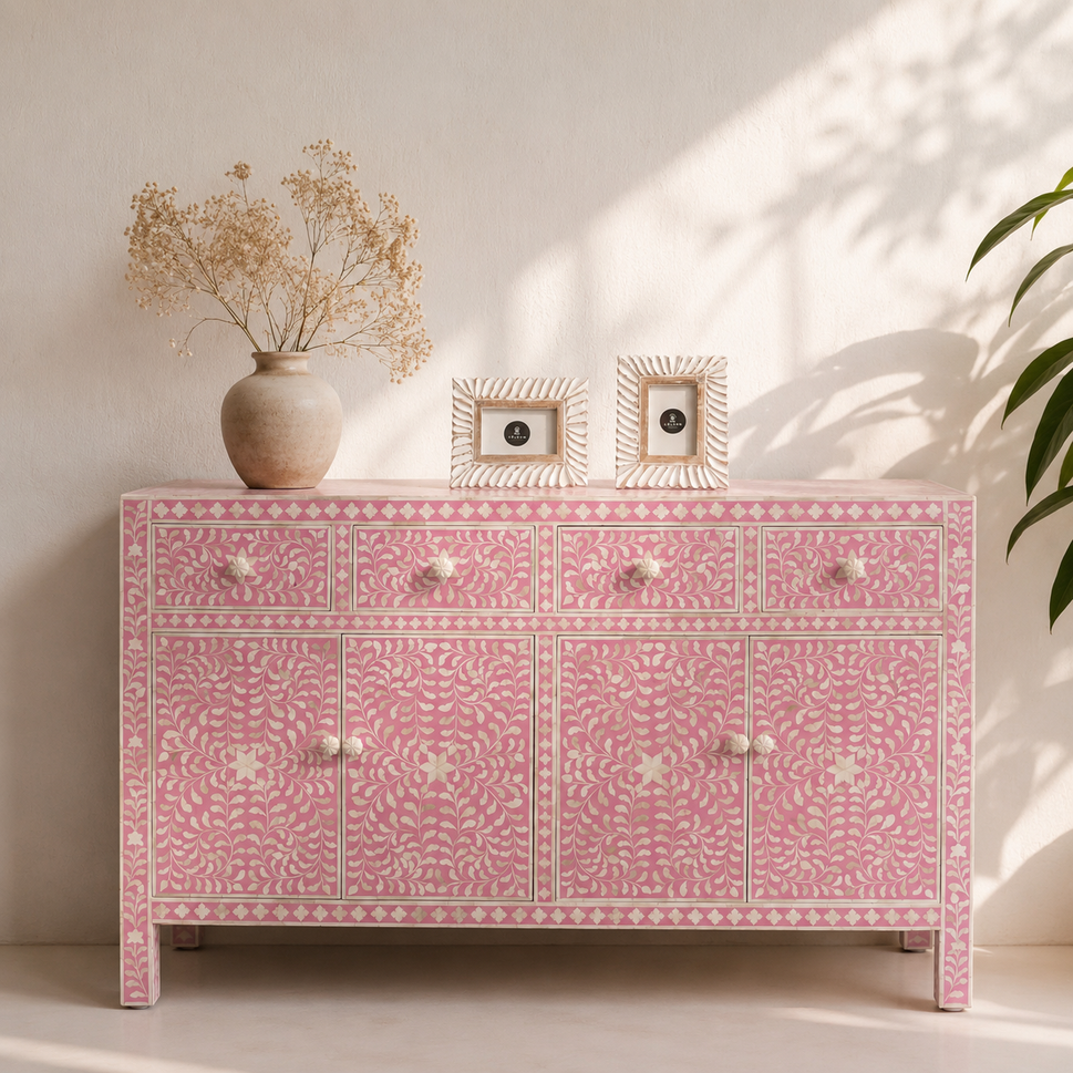 Shantanu Bone Inlay Sideboard