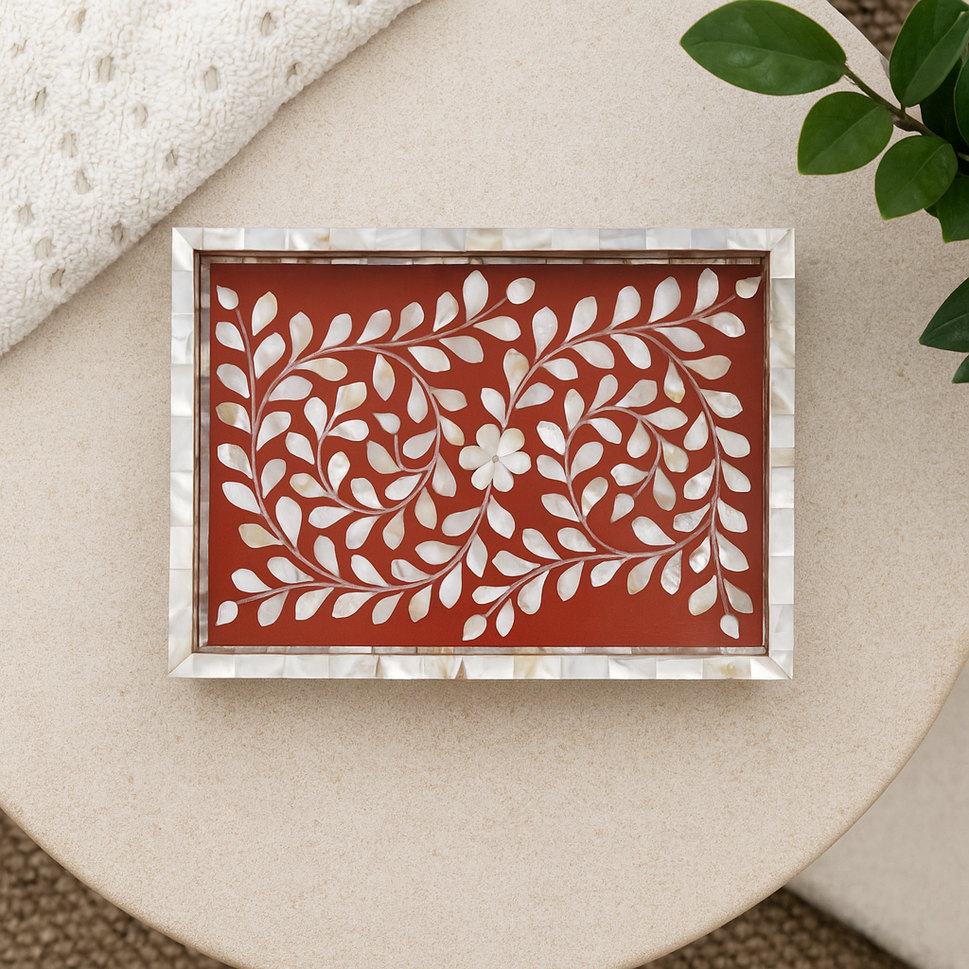 Ford Mother of Pearl Inlay Tray