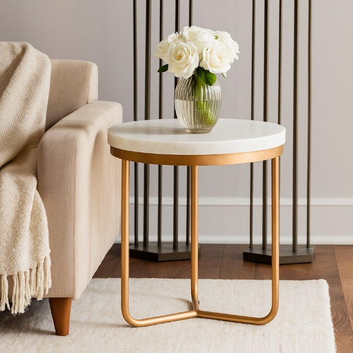 Kane Bone Inlay Side Table