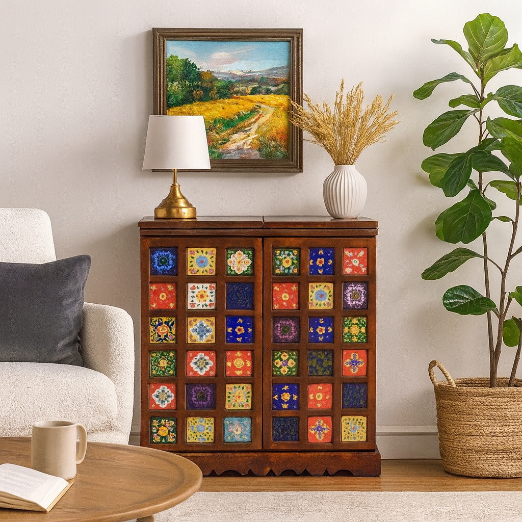 Troy Tile Bar Cabinet – Celson Lifestyle Interiors PTY LTD
