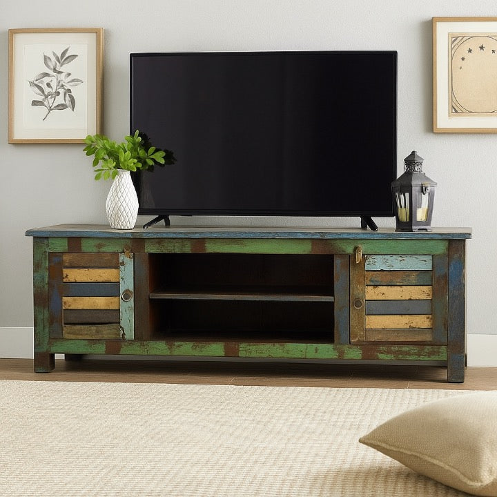Yuvi Wooden TV Cabinet
