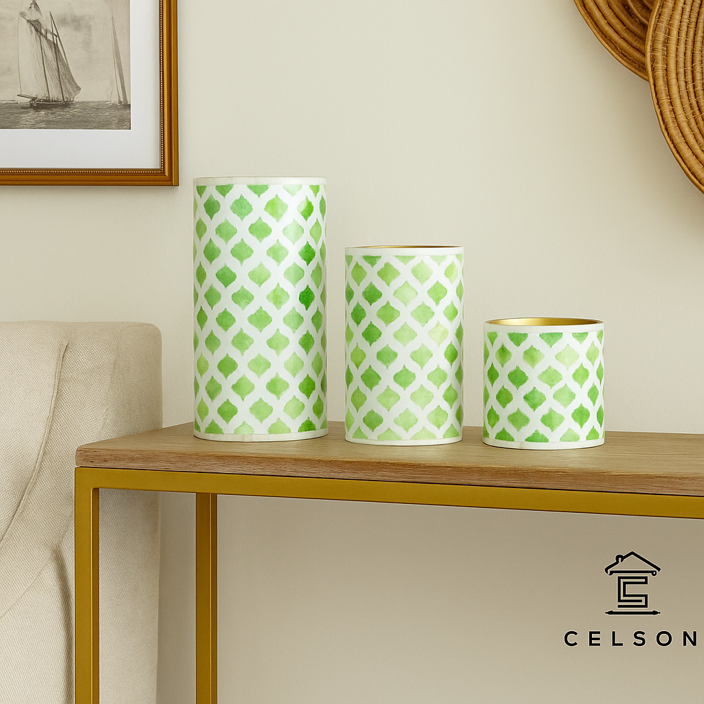 Daniel Bone Inlay Vase