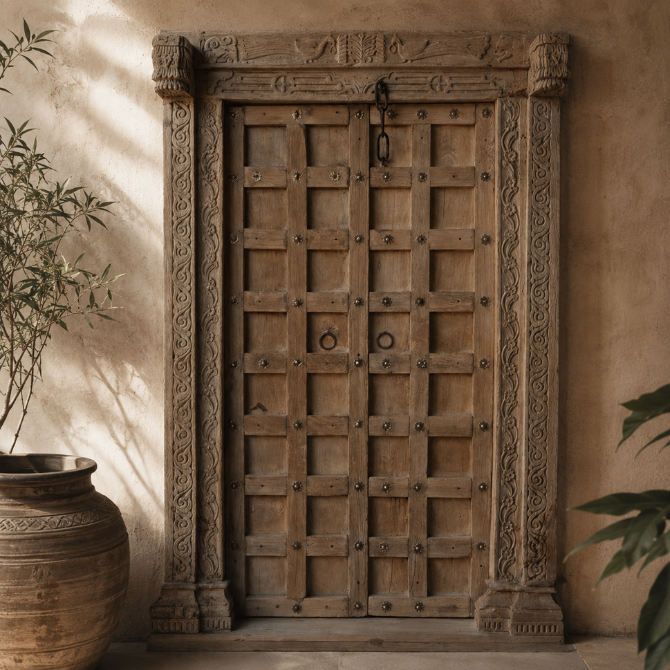 Chivaan Vintage Wooden Door