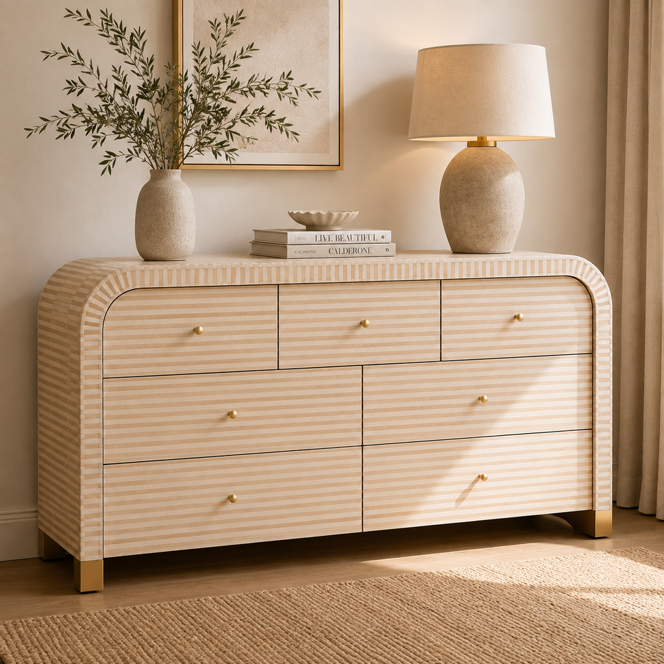 Kairo Bone Inlay Dresser