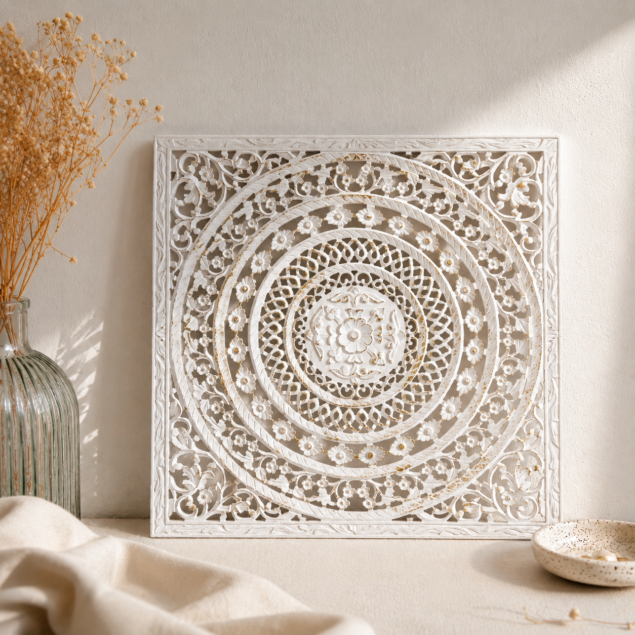 Liza Carved Wall Panel 90cm