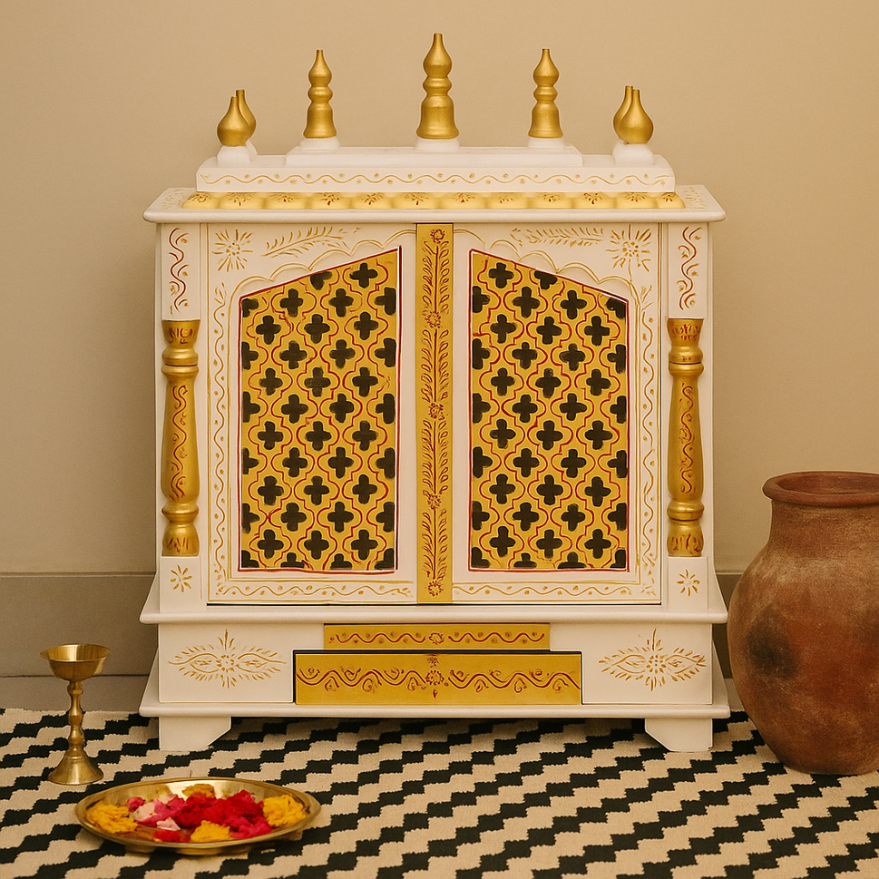 Jaya Wooden Carved Mandir