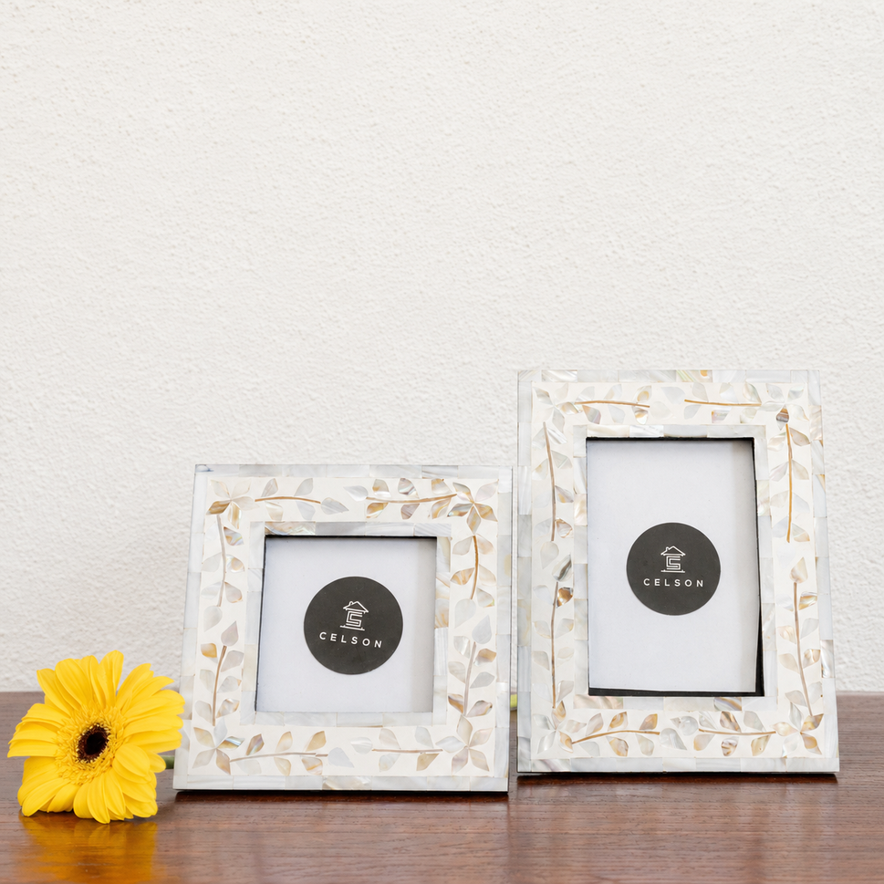 Leone Mother of Pearl Inlay Photo Frame