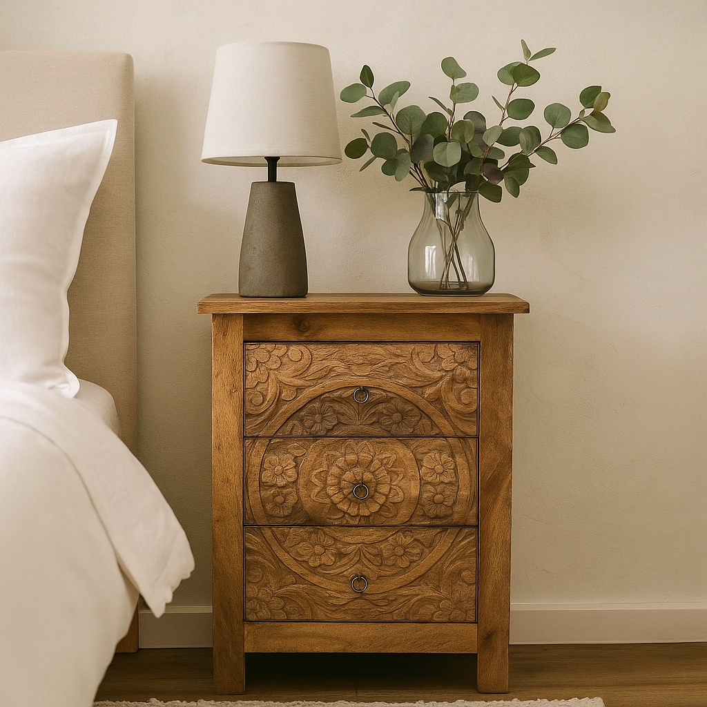 Shanna Wooden Bedside