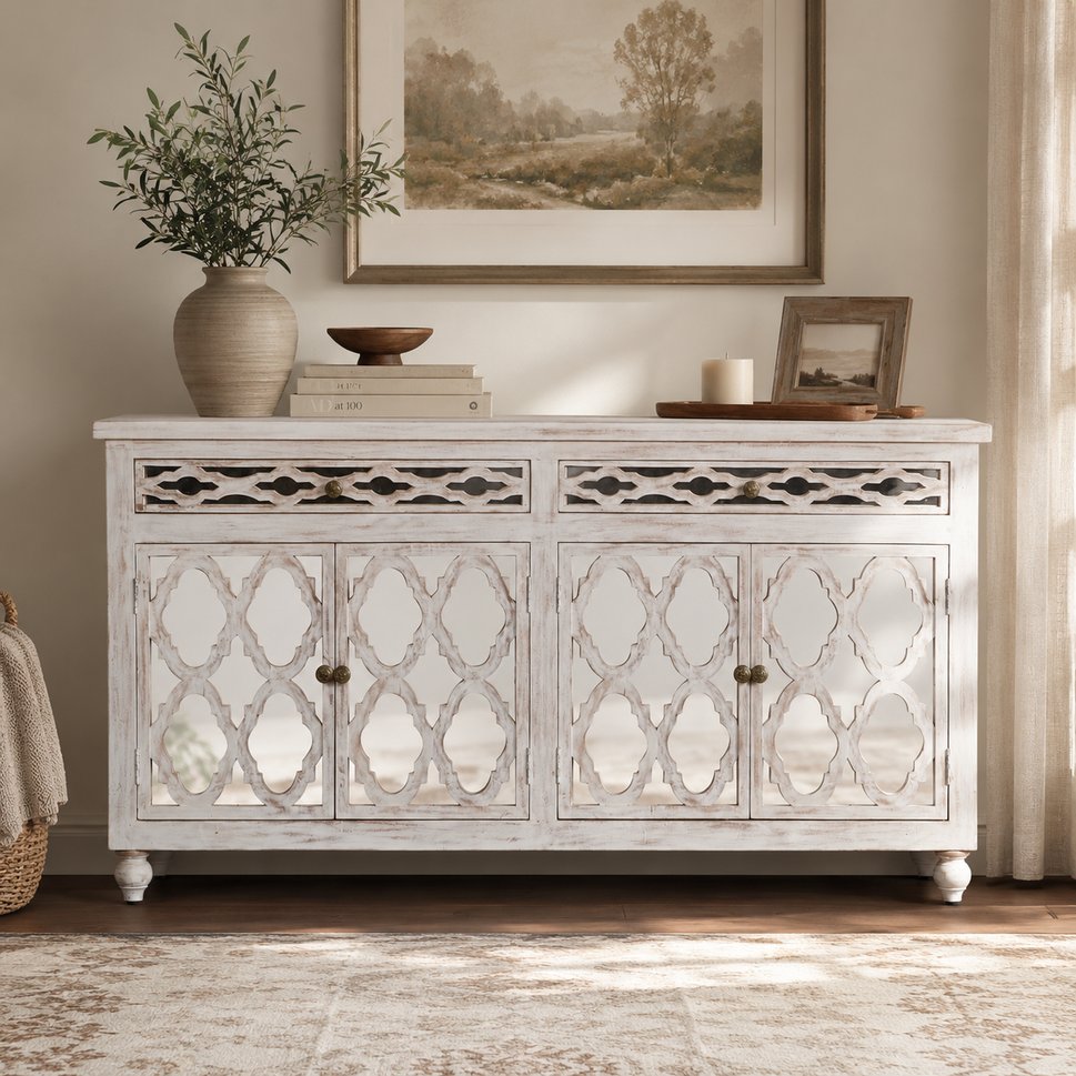 Havinna Hand Carved Sideboard