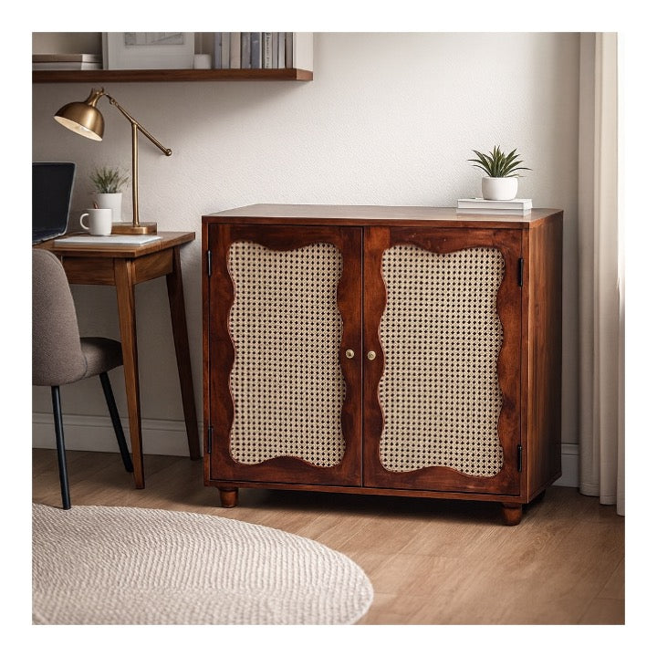 Harvey Hand Carved Cabinet